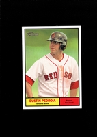 2010 Topps Heritage #421 Dustin Pedroia BOSTON RED SOX   MINT